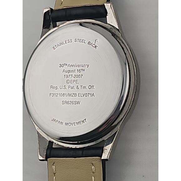 2007 NOS Elvis Presley 30th Anniversary Commemorative Wrist Watch In Guitar Tin main image 9